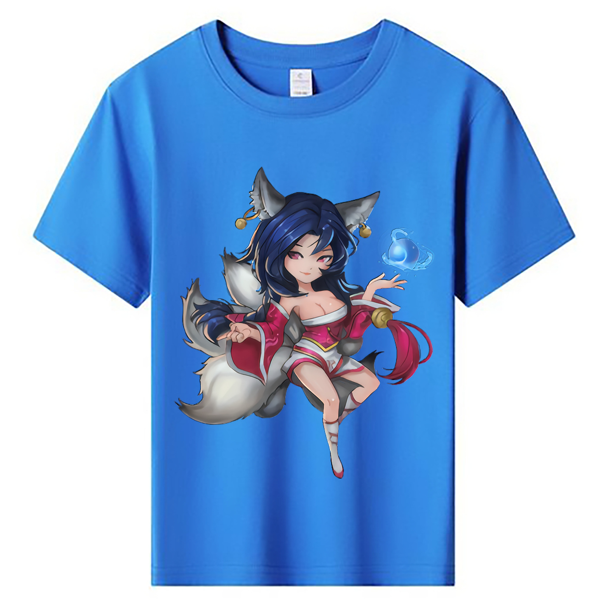 （画像用） リーグ・オブ・レジェンド League of Legends LOL 綿100％キッズTシャツ（フロントプリント）